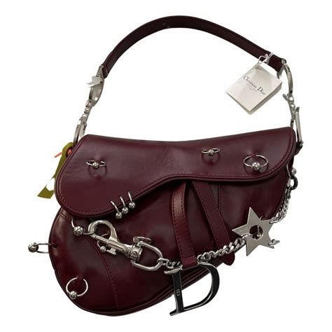 vestiaire Dior saddle bags